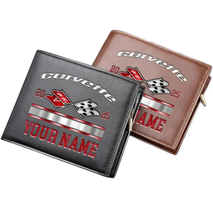 Classic Muscle Car PU Leather Wallet, Gearhead’s Essential PU Wallet CAR370