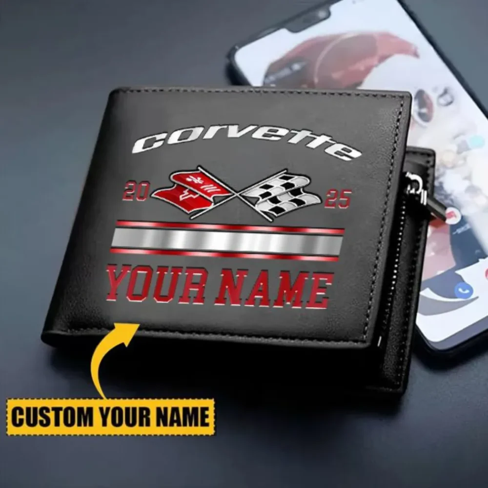 Classic Muscle Car PU Leather Wallet, Gearhead’s Essential PU Wallet CAR370 - Image 2