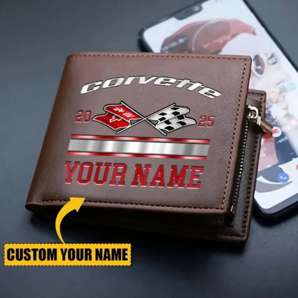 Classic Muscle Car PU Leather Wallet, Gearhead’s Essential PU Wallet CAR370 - Image 3