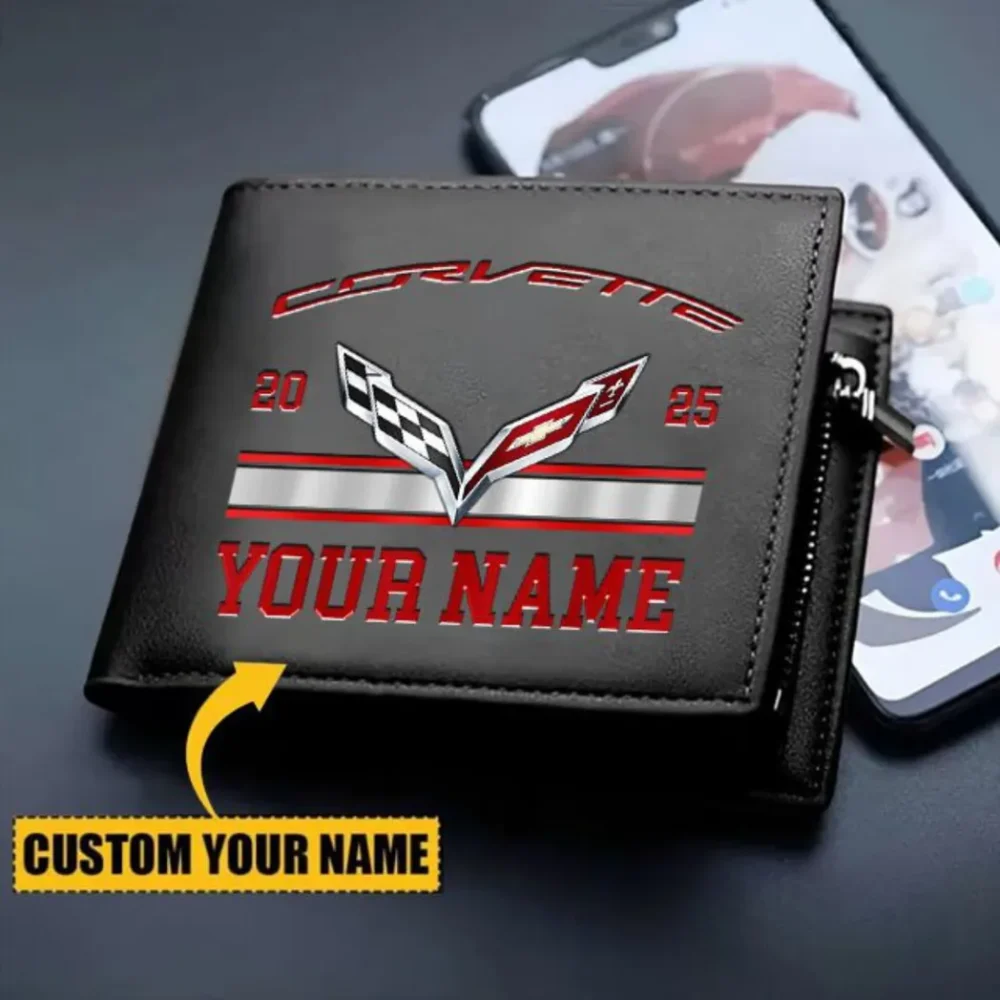 Roadster PU Leather Wallet, Moto & Car Fan Wallet CAR370 - Image 2