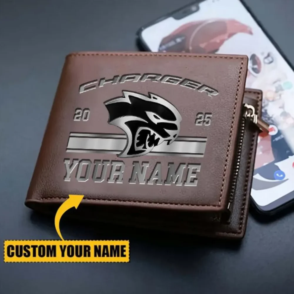 Drag-Ready Car PU Leather Wallet, Performance-Inspired PU Wallet CAR370 - Image 3