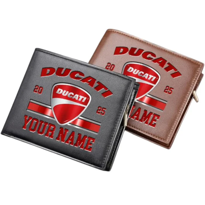 Racing Legend PU Leather Wallet, Sleek Car Enthusiast Wallet CAR370