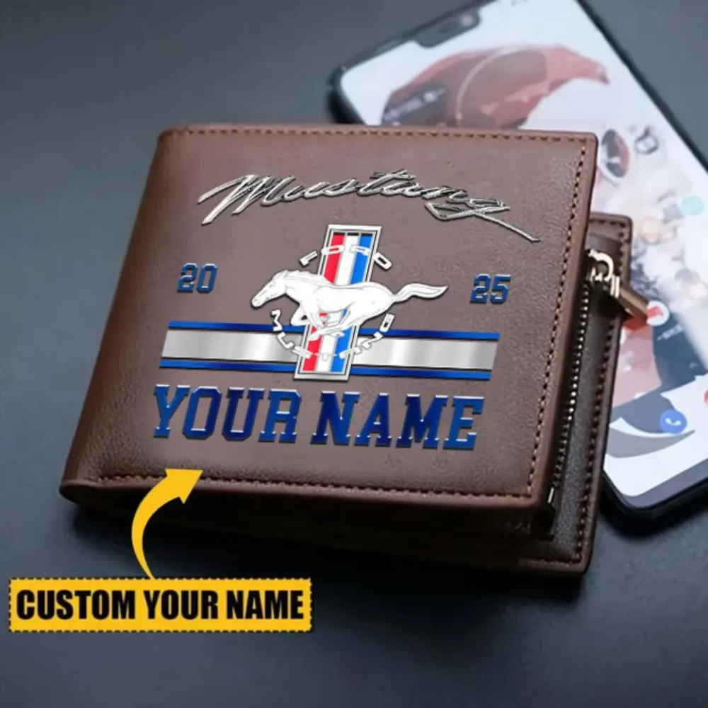 High-Performance Vehicle PU Leather Wallet, Custom PU Leather Wallet CAR370 - Image 3