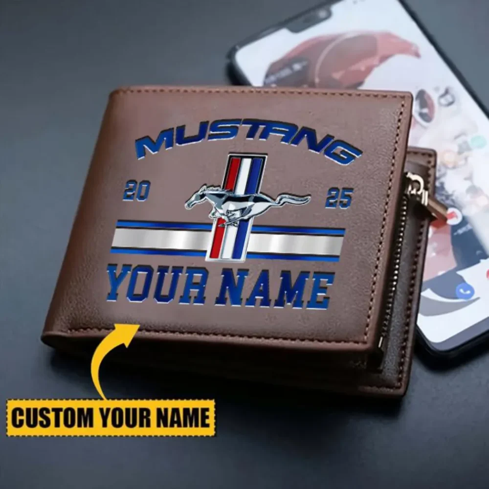 Street Performance Car PU Leather Wallet, Everyday Rider PU Wallet CAR370 - Image 3