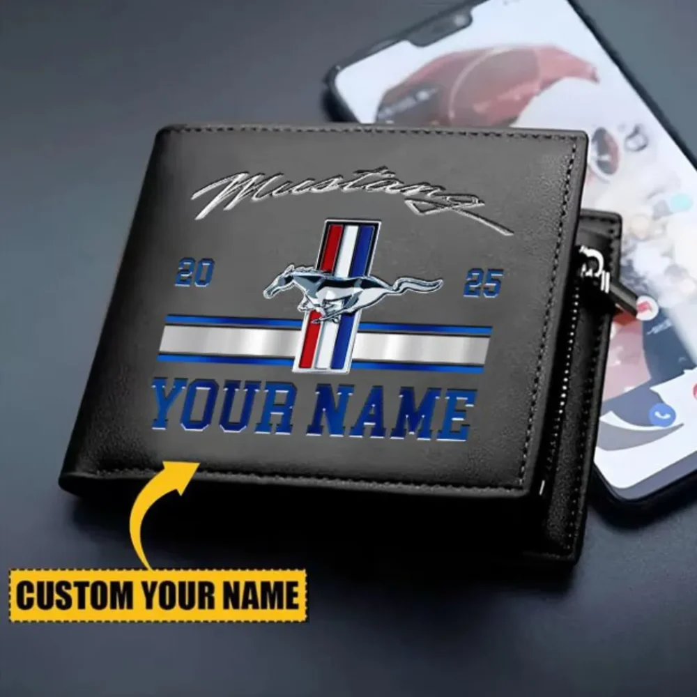 Street Performance Car PU Leather Wallet, Road Culture PU Wallet CAR370 - Image 2