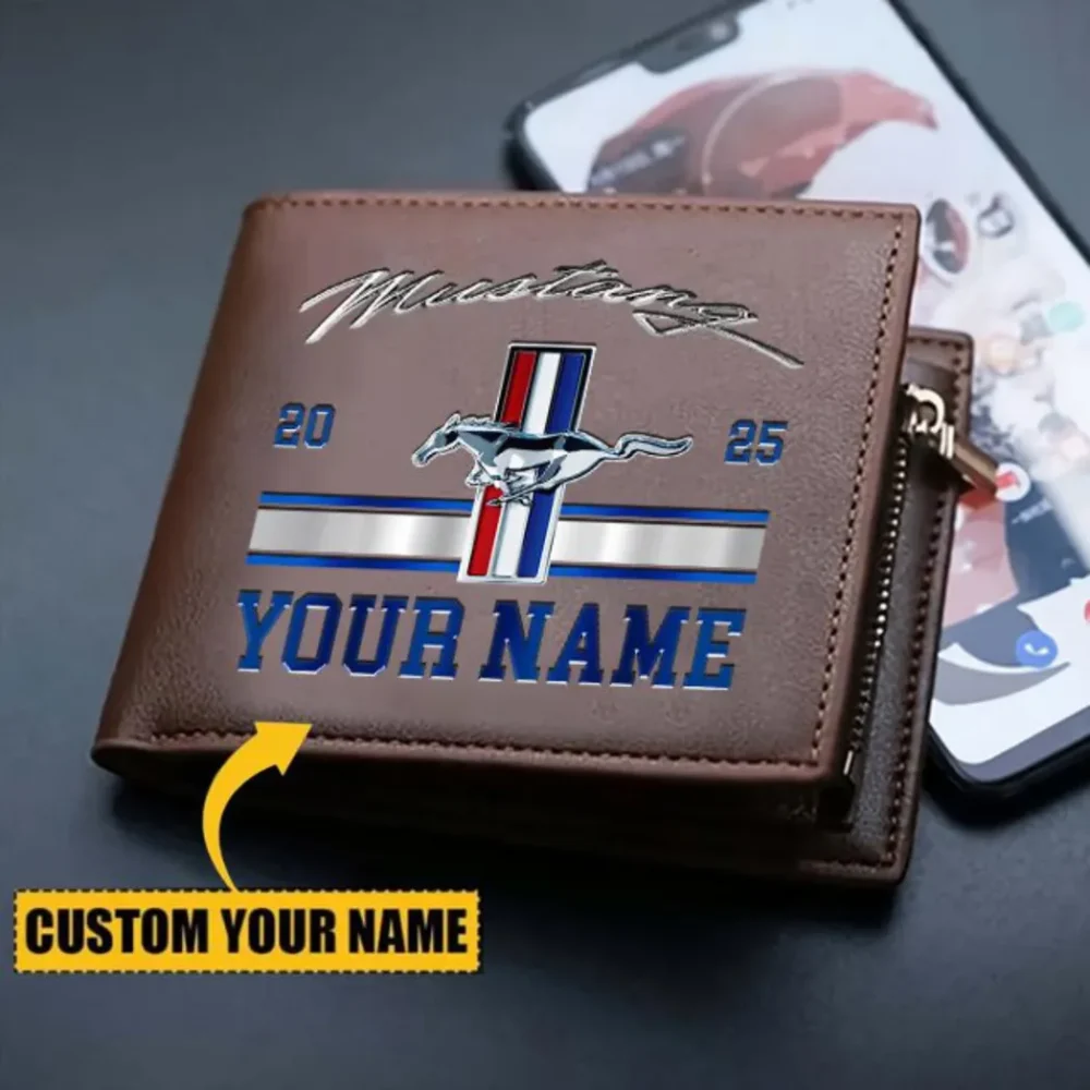 Street Performance Car PU Leather Wallet, Road Culture PU Wallet CAR370 - Image 3
