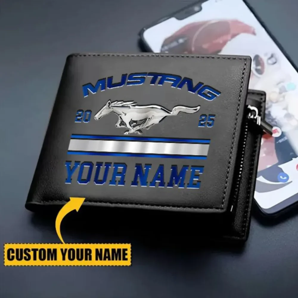 Touring Coupe PU Leather Wallet, Sleek Car Enthusiast Wallet CAR370 - Image 2