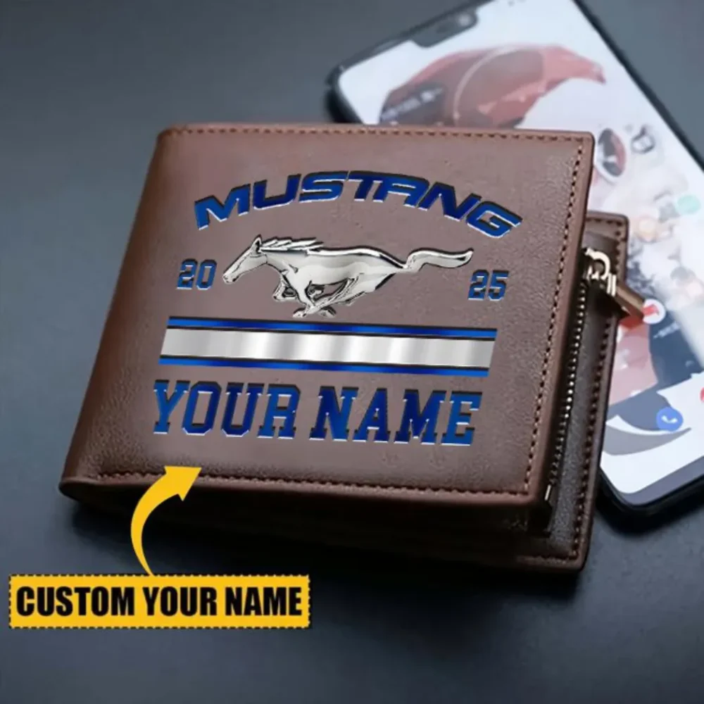 Touring Coupe PU Leather Wallet, Sleek Car Enthusiast Wallet CAR370 - Image 3