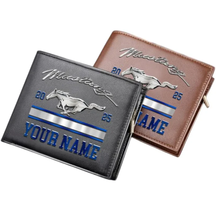 Sports Car PU Leather Wallet, Custom PU Leather Wallet CAR370