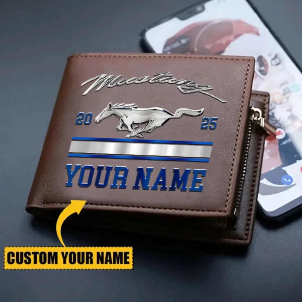 Sports Car PU Leather Wallet, Custom PU Leather Wallet CAR370 - Image 3