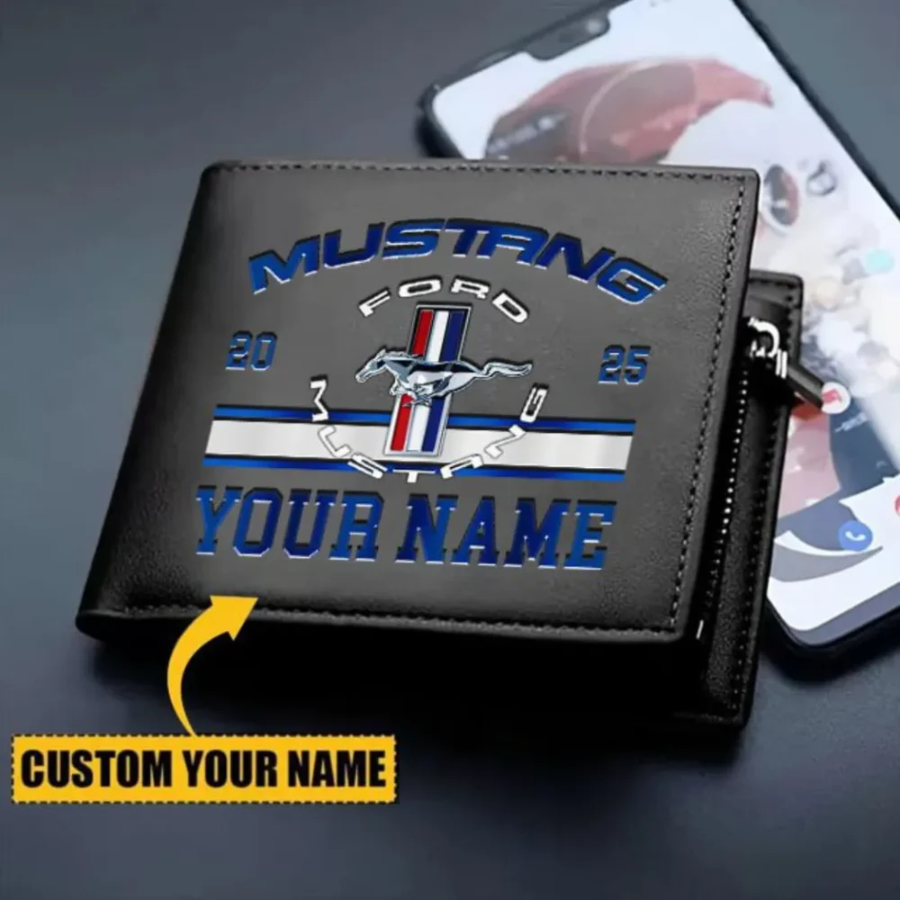 Fastback Coupe PU Leather Wallet, Automotive Lifestyle PU Wallet CAR370 - Image 2