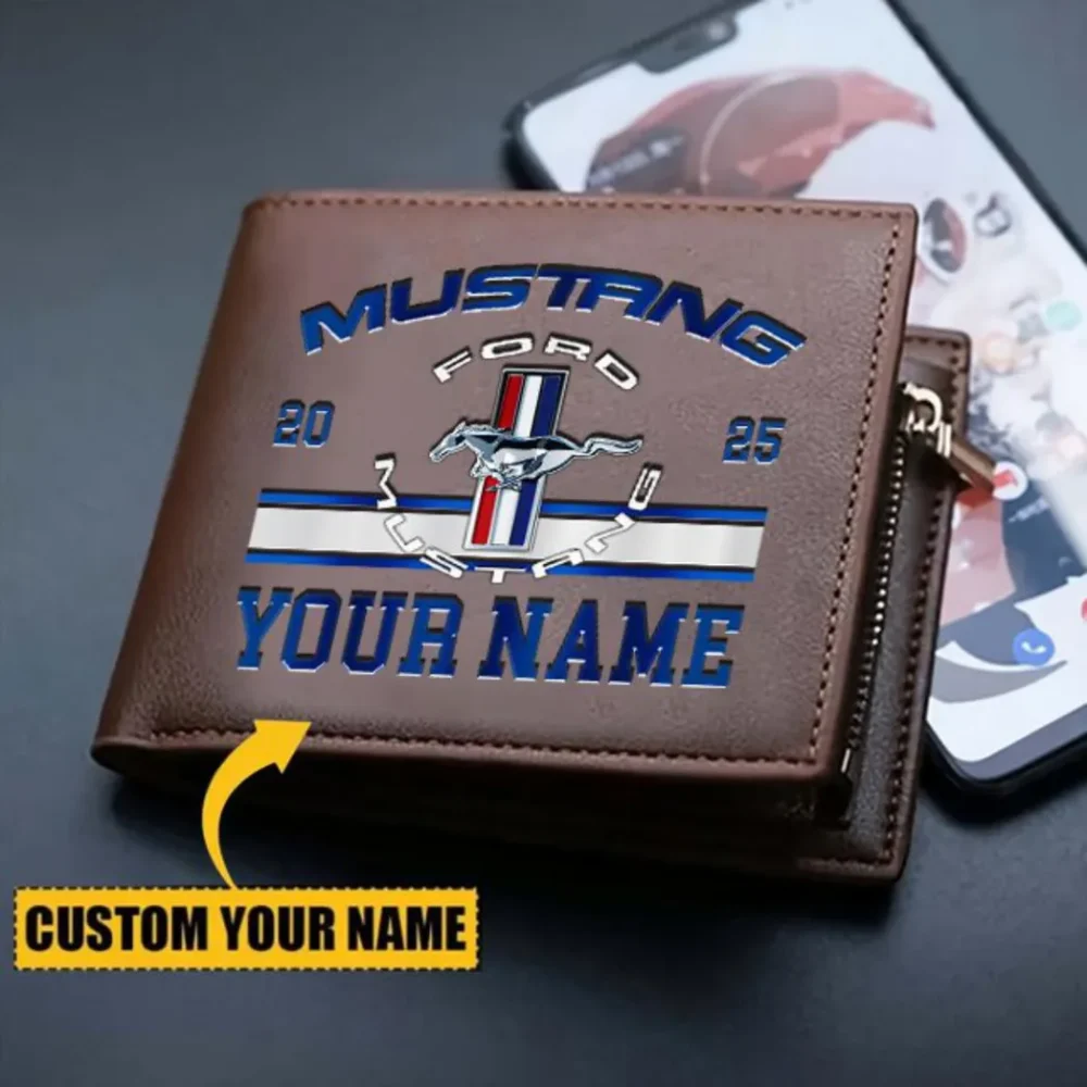Fastback Coupe PU Leather Wallet, Automotive Lifestyle PU Wallet CAR370 - Image 3