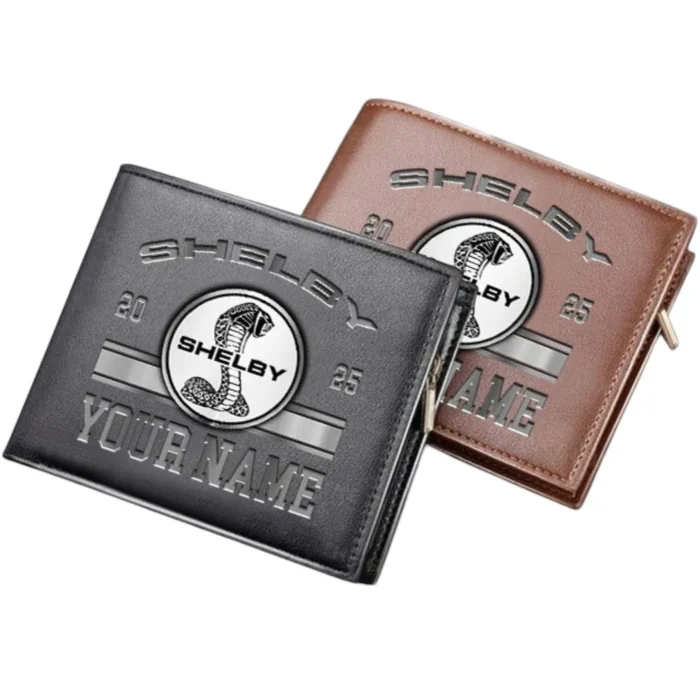 American Muscle Car PU Leather Wallet, Biker’s Custom PU Wallet CAR370