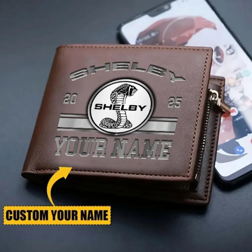 American Muscle Car PU Leather Wallet, Biker’s Custom PU Wallet CAR370 - Image 3