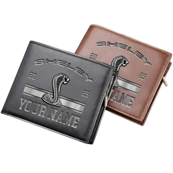 Iconic Pony Car PU Leather Wallet, Premium Car Fan Wallet CAR370