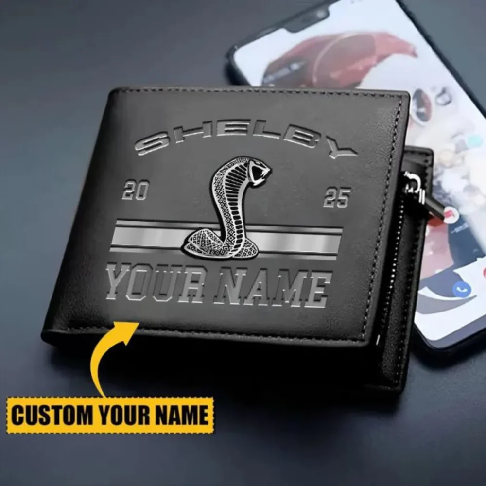 Iconic Pony Car PU Leather Wallet, Premium Car Fan Wallet CAR370 - Image 2