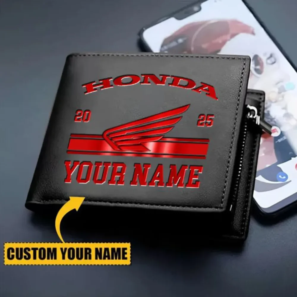 Sport Bike PU Leather Wallet, Gearhead’s Essential PU Wallet CAR370 - Image 2