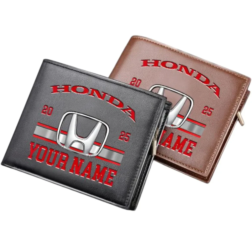 Mid-Size Vehicle PU Leather Wallet, Moto & Car Fan Wallet CAR370