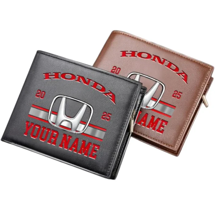 Mid-Size Vehicle PU Leather Wallet, Moto & Car Fan Wallet CAR370