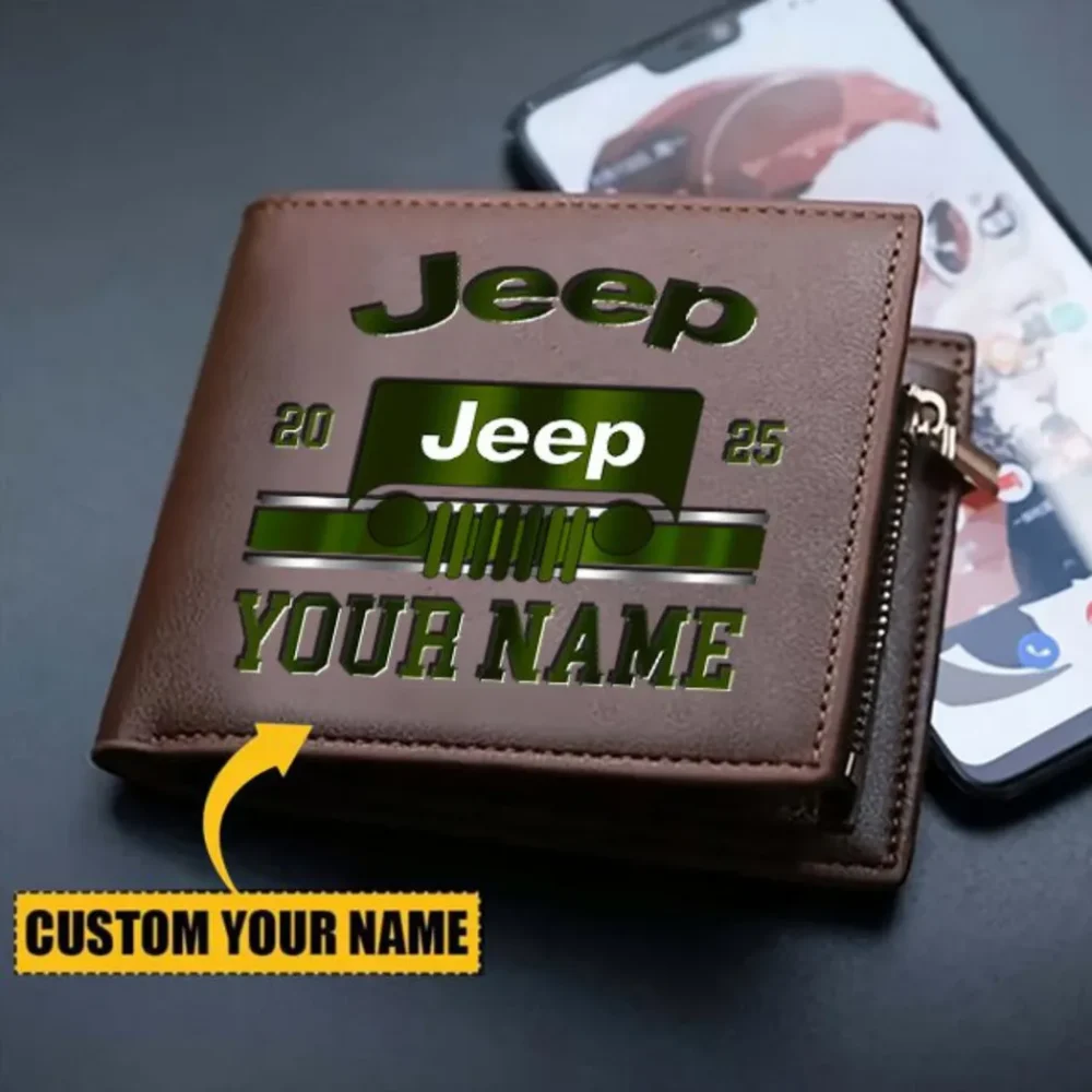 Trail-Ready SUV PU Leather Wallet, Garage Edition Driver Wallet CAR370 - Image 3