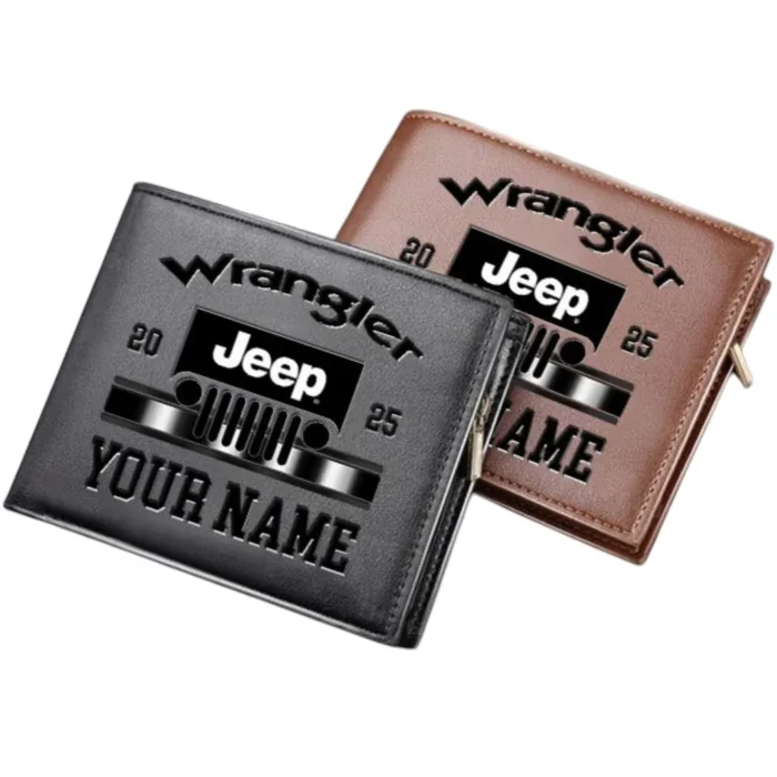Off-Road 4x4 SUV PU Leather Wallet, Road Culture PU Wallet CAR370
