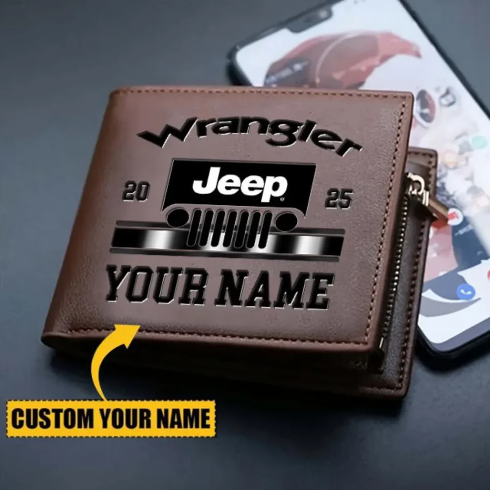 Off-Road 4x4 SUV PU Leather Wallet, Road Culture PU Wallet CAR370 - Image 3