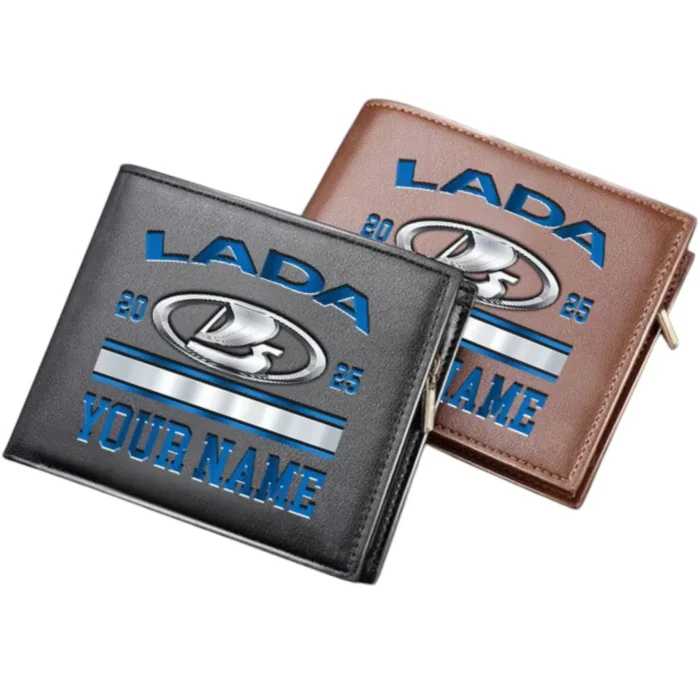 Economy Car PU Leather Wallet, Sleek Car Enthusiast Wallet CAR370