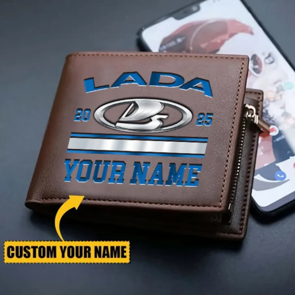Economy Car PU Leather Wallet, Sleek Car Enthusiast Wallet CAR370 - Image 3