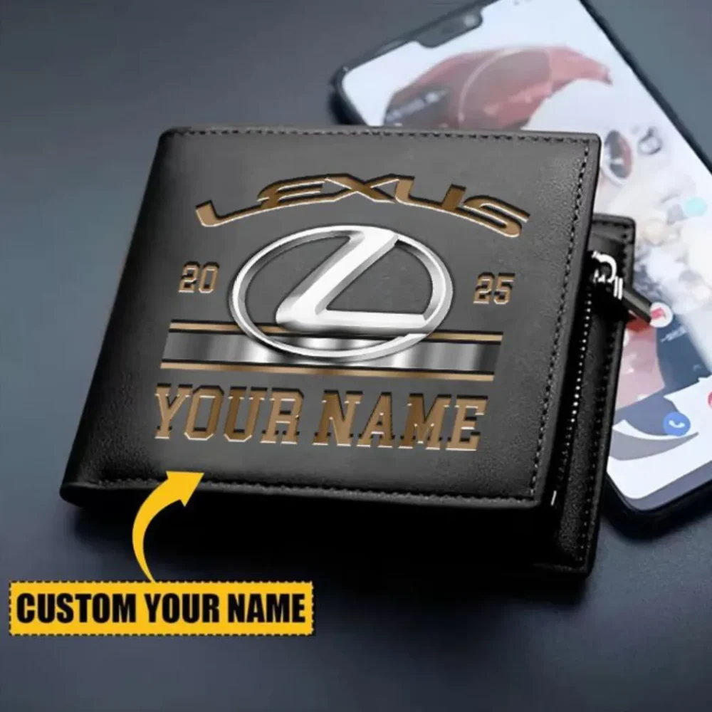 Hybrid Luxury Car PU Leather Wallet, Classic PU Leather Wallet CAR370 - Image 2