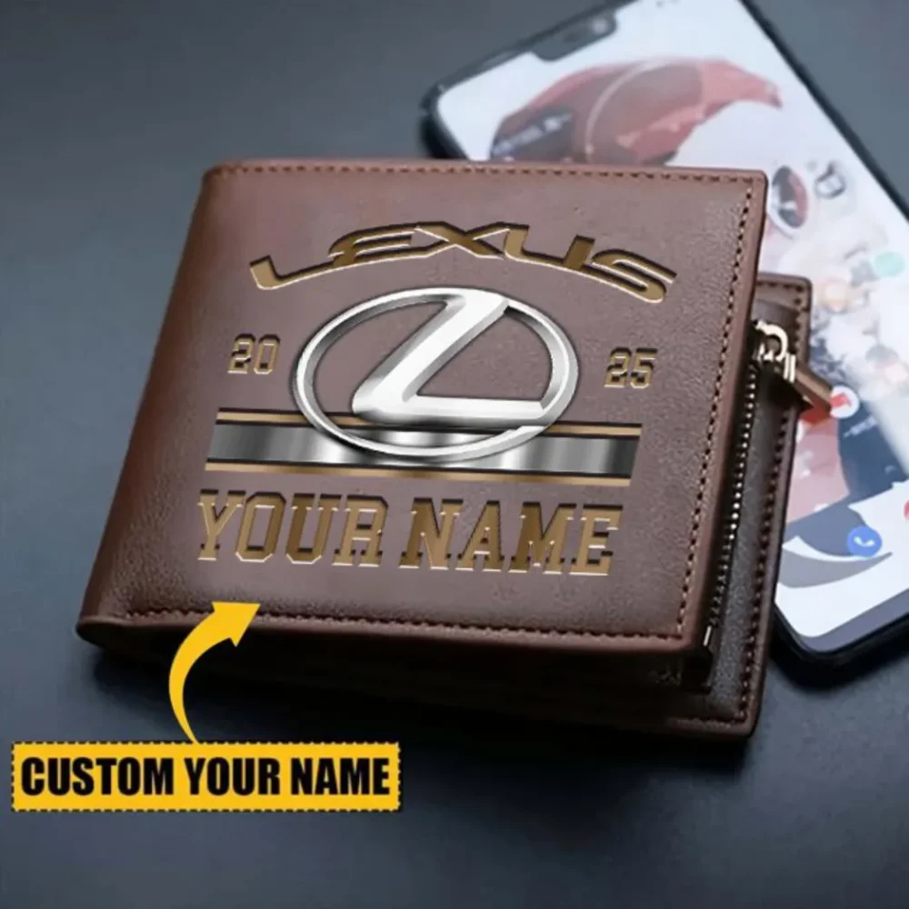 Hybrid Luxury Car PU Leather Wallet, Classic PU Leather Wallet CAR370 - Image 3