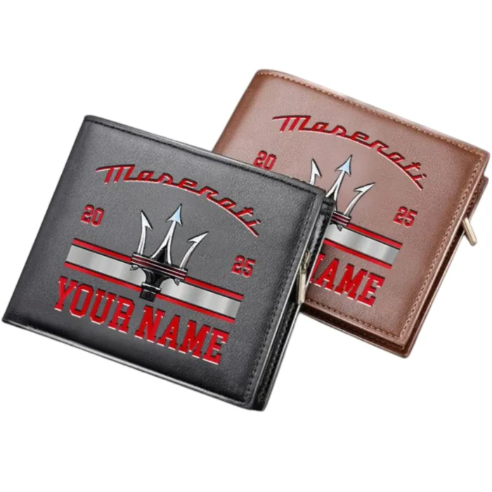 Grand Tourer PU Leather Wallet, Biker’s Custom PU Wallet CAR370