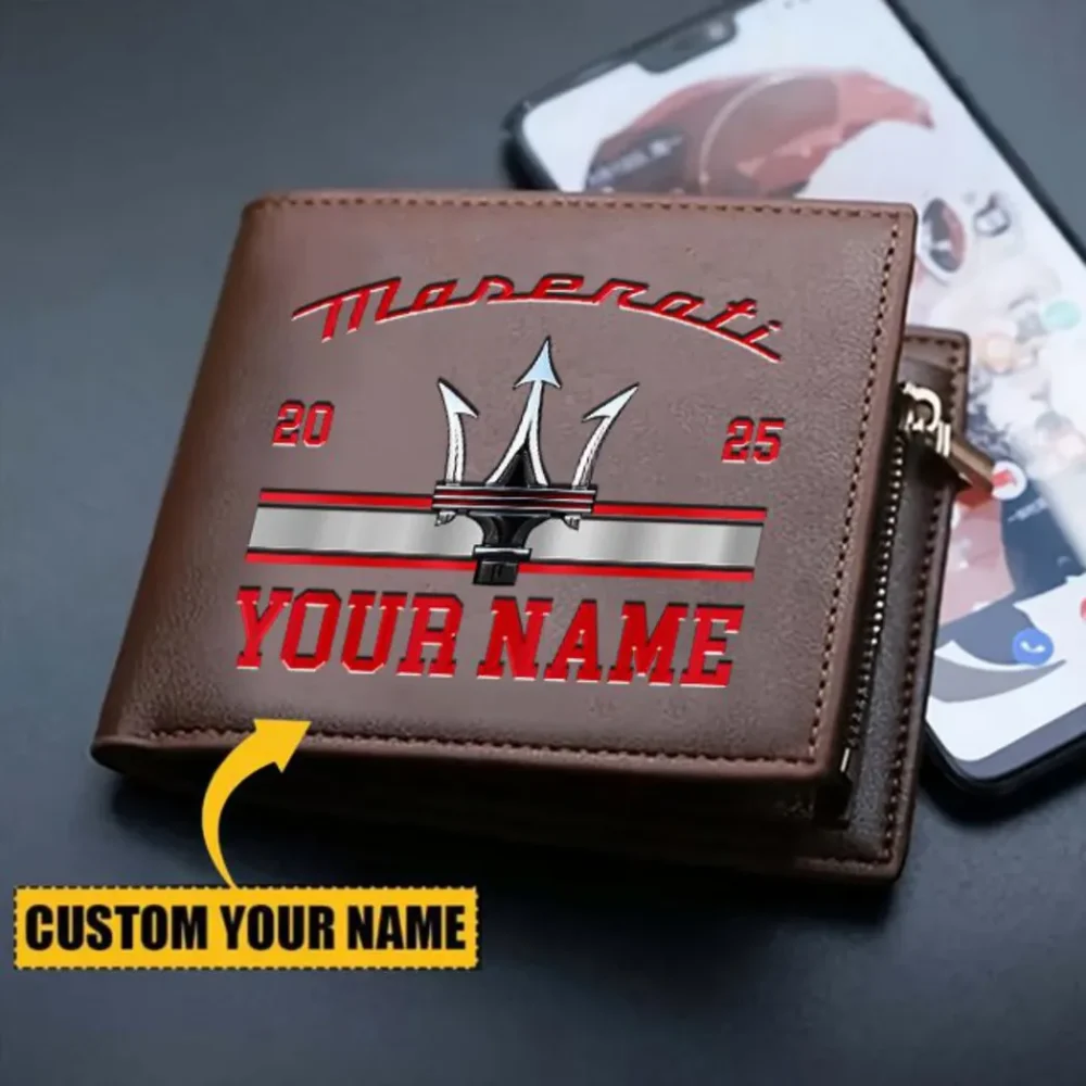 Grand Tourer PU Leather Wallet, Biker’s Custom PU Wallet CAR370 - Image 3