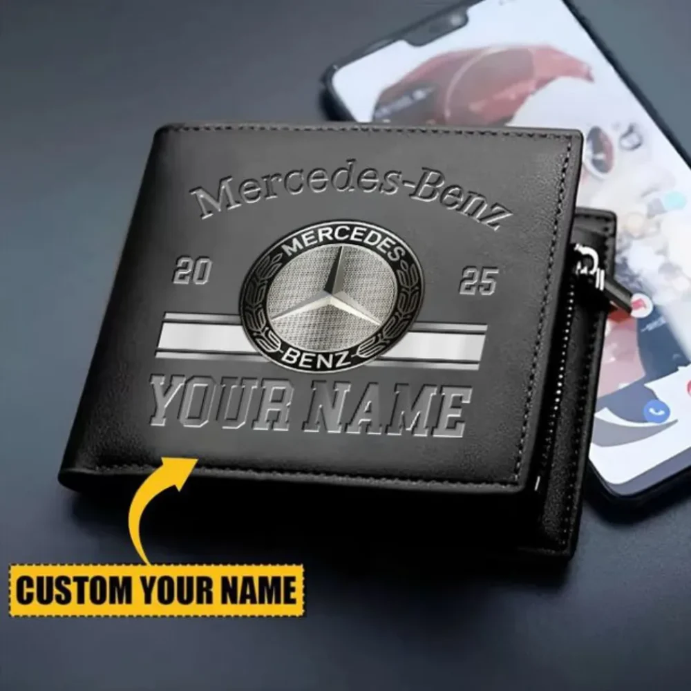 Business-Class Auto PU Leather Wallet, Custom Garage PU Wallet CAR370 - Image 2