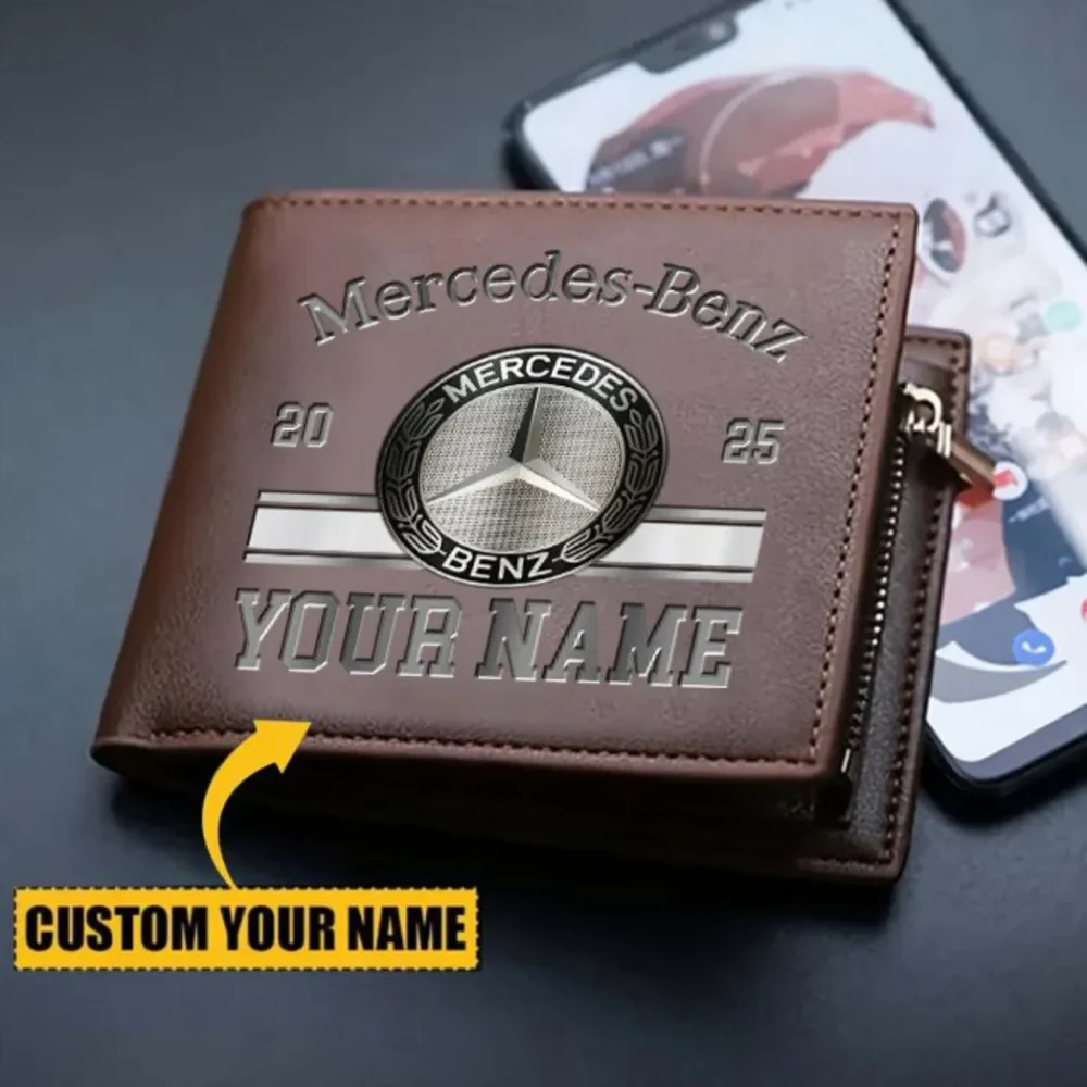 Business-Class Auto PU Leather Wallet, Custom Garage PU Wallet CAR370 - Image 3