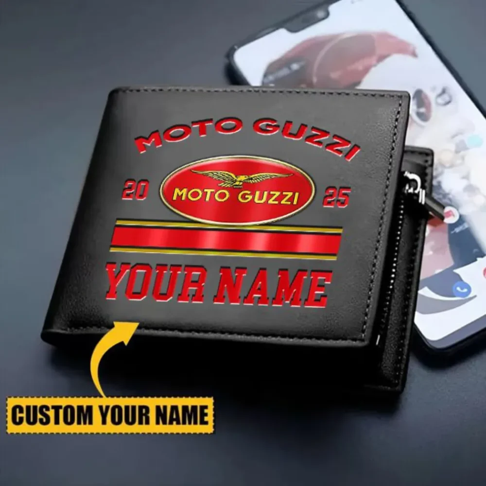 European Motorbike PU Leather Wallet, Moto Street PU Wallet CAR370 - Image 2