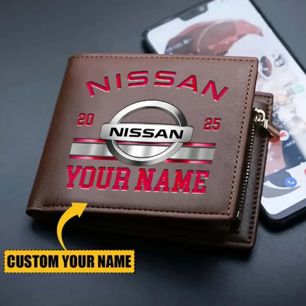 Compact Car PU Leather Wallet, Performance-Inspired PU Wallet CAR370 - Image 3