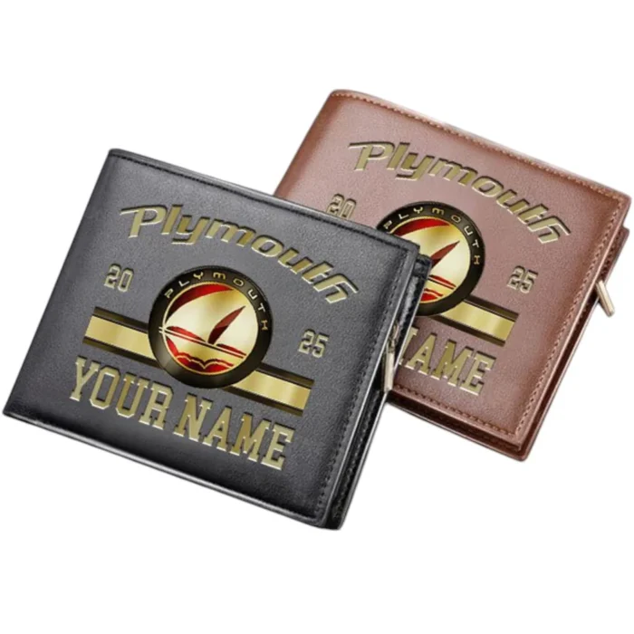Classic Sedan PU Leather Wallet, Sleek Car Enthusiast Wallet CAR370