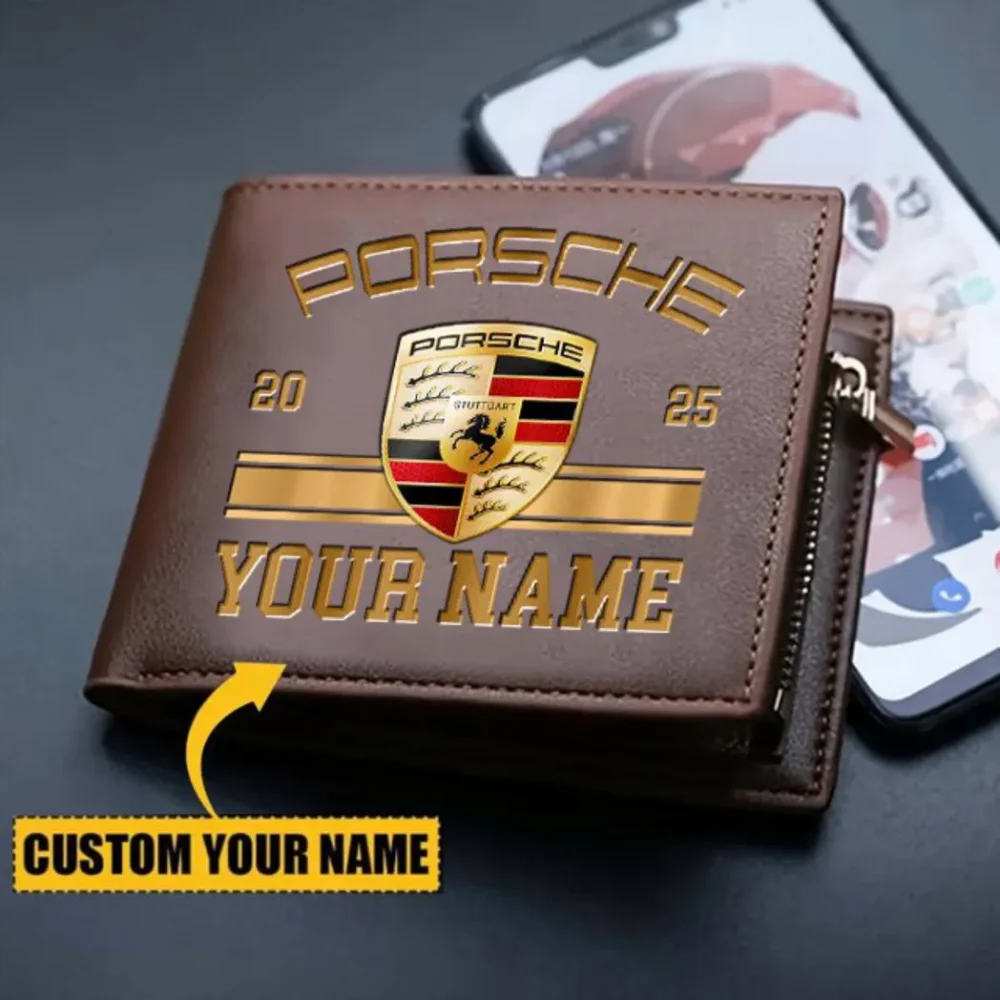 Track Day Machine PU Leather Wallet, Moto & Car Fan Wallet CAR370 - Image 3