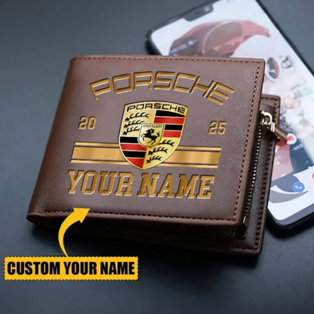 Performance Car PU Leather Wallet, Driver-Inspired PU Wallet CAR370 - Image 3