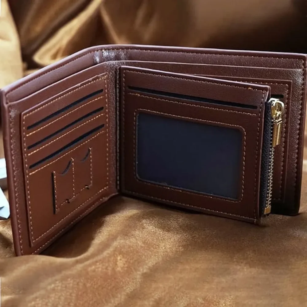 Adventure Cruiser PU Leather Wallet, Street-Ready Auto Wallet CAR370 - Image 4
