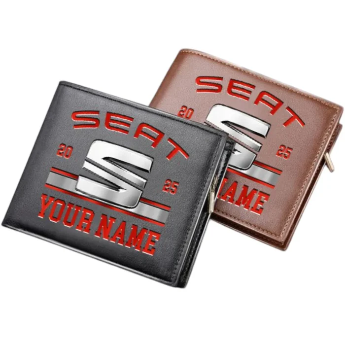 Small SUV PU Leather Wallet, Road-Ready Automotive Wallet CAR370