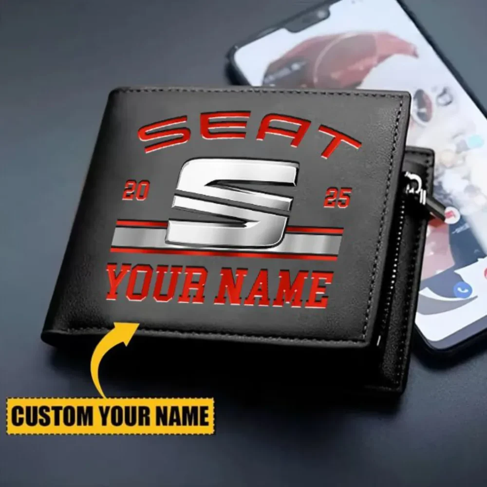 Small SUV PU Leather Wallet, Road-Ready Automotive Wallet CAR370 - Image 2