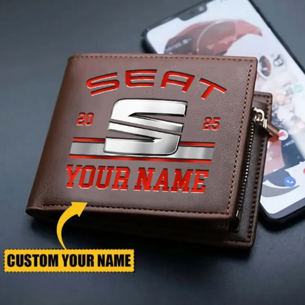Small SUV PU Leather Wallet, Road-Ready Automotive Wallet CAR370 - Image 3