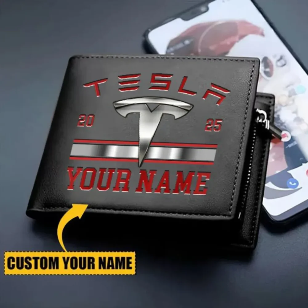 Zero-Emission Vehicle PU Leather Wallet, Road Life Leather Wallet CAR370 - Image 2