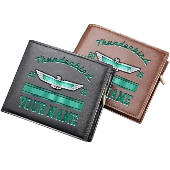 Classic American Auto PU Leather Wallet, Street Performance Wallet CAR370
