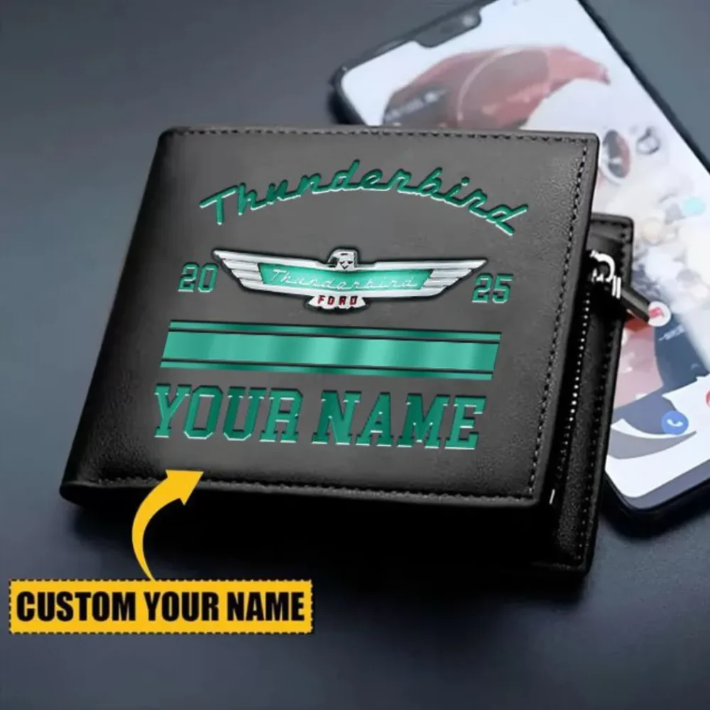 Classic American Auto PU Leather Wallet, Street Performance Wallet CAR370 - Image 2