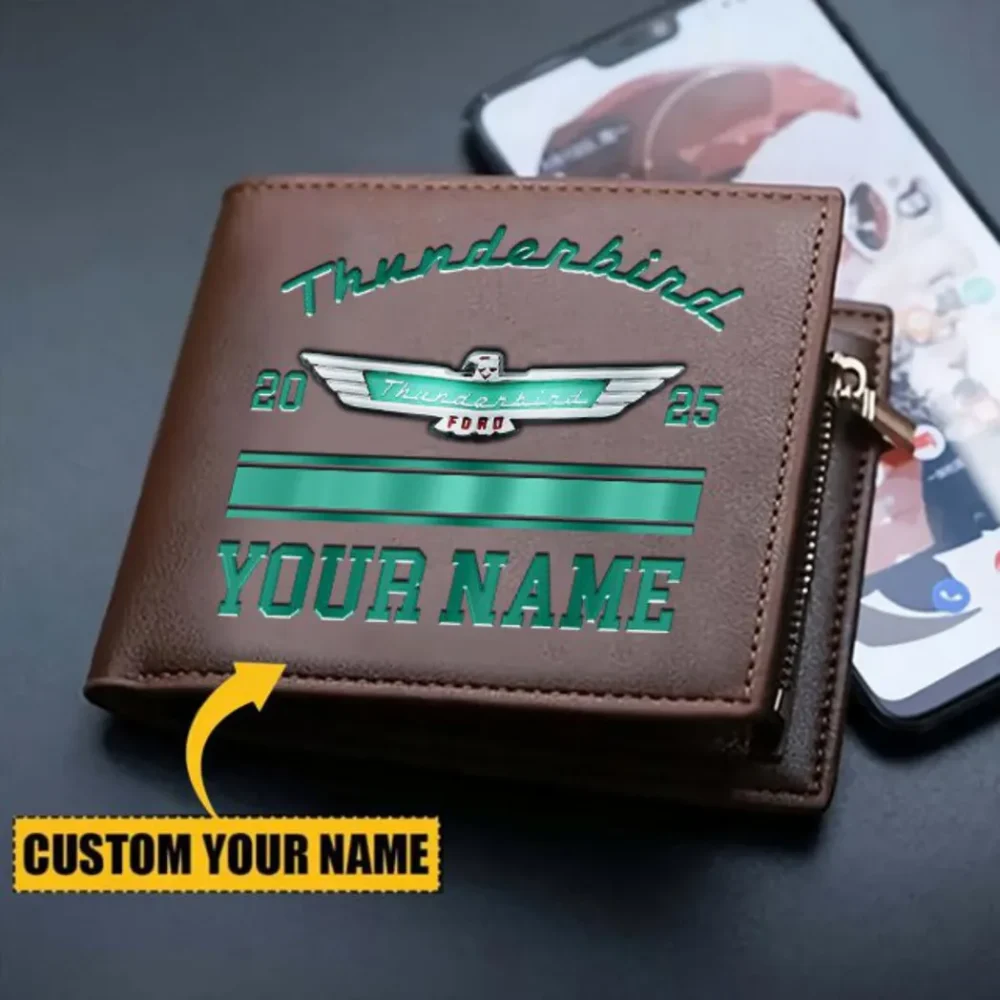 Classic American Auto PU Leather Wallet, Street Performance Wallet CAR370 - Image 3