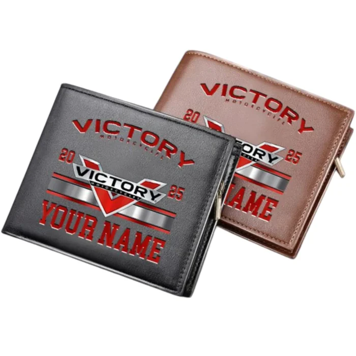 Long-Distance Bike PU Leather Wallet, Road Culture PU Wallet CAR370