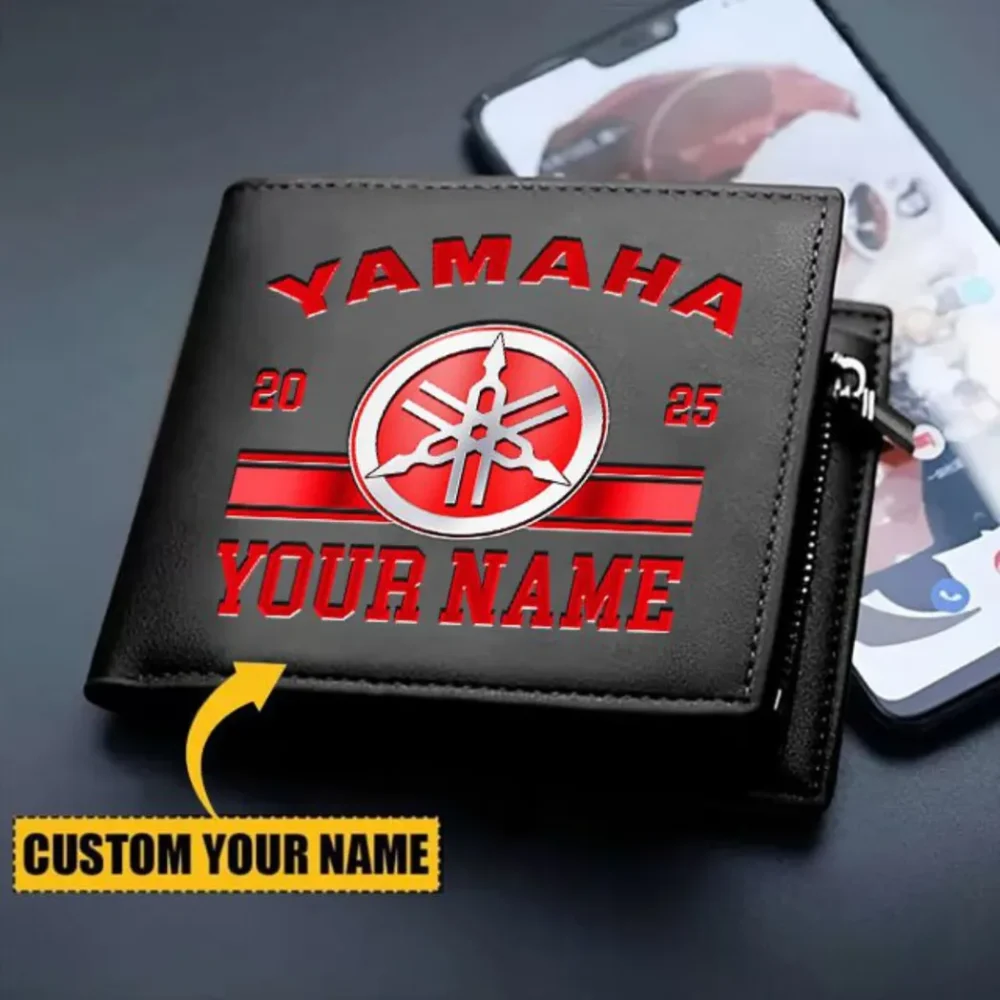 Dual-Sport Bike PU Leather Wallet, Custom Garage PU Wallet CAR370 - Image 2