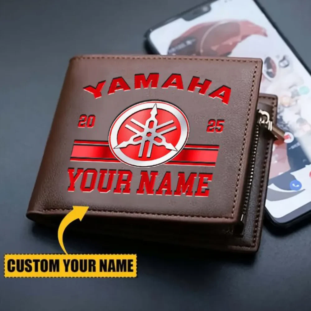 Dual-Sport Bike PU Leather Wallet, Custom Garage PU Wallet CAR370 - Image 3